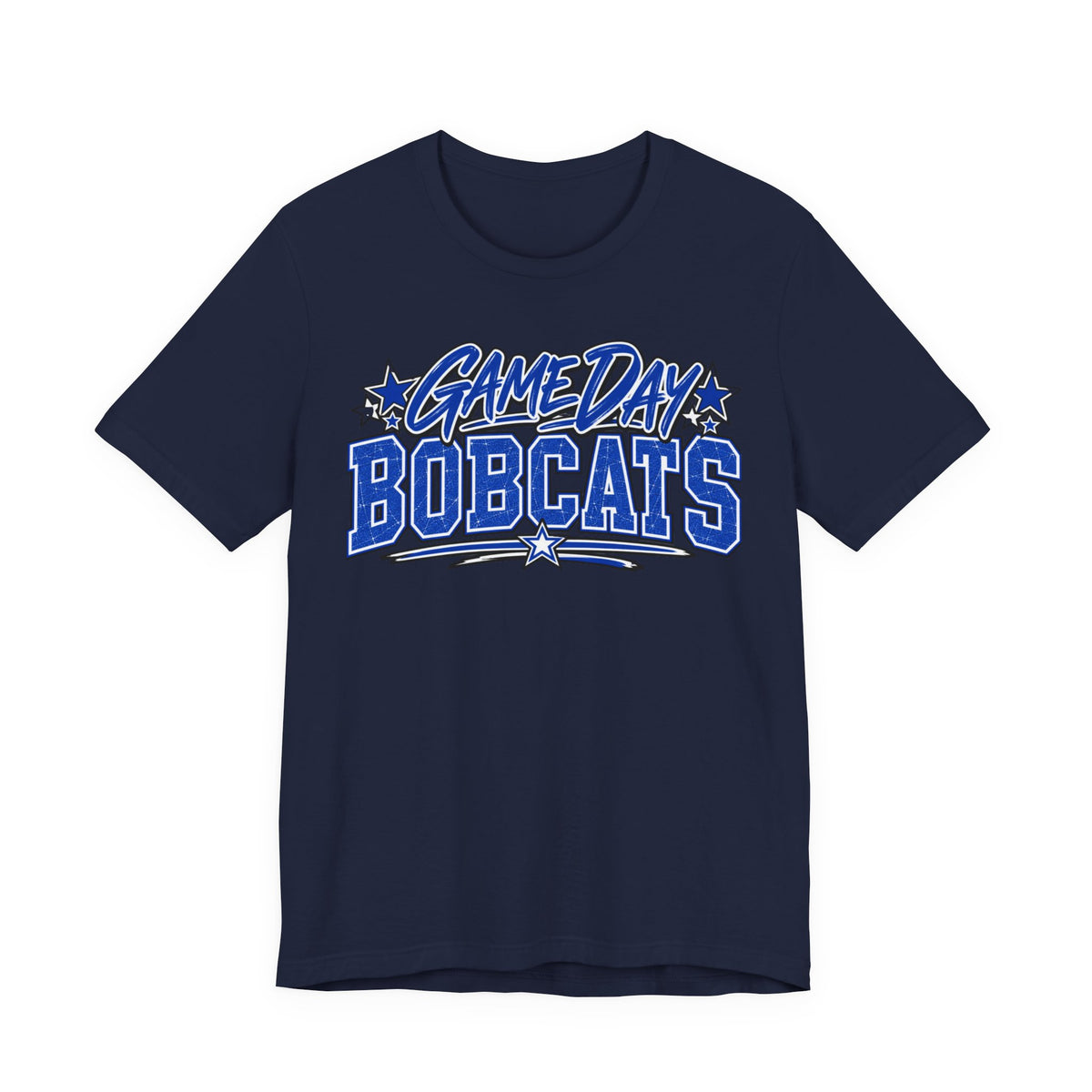 Game Day Bobcats Retro Unisex Tee
