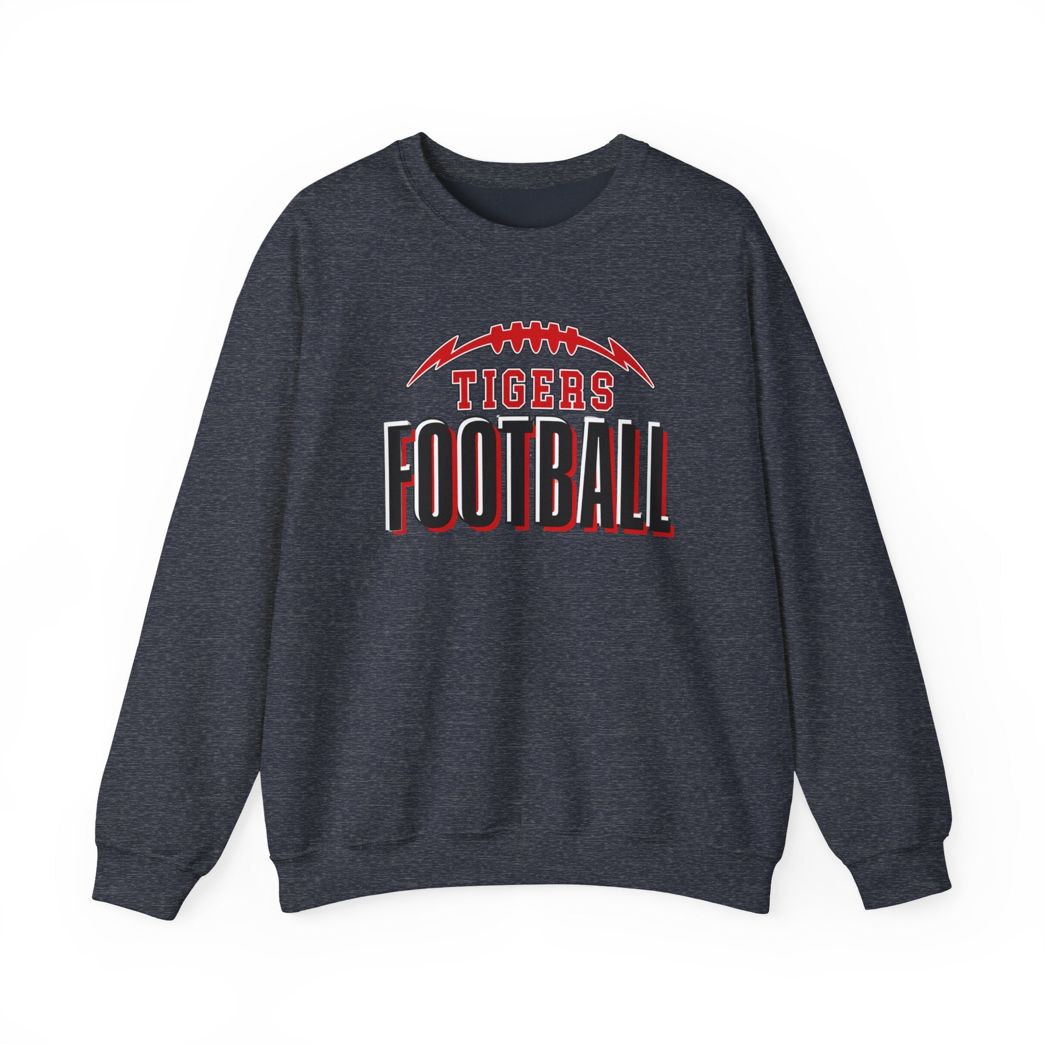 Tigers Football Crewneck Sweatshirt/Game Day Spirit Wear