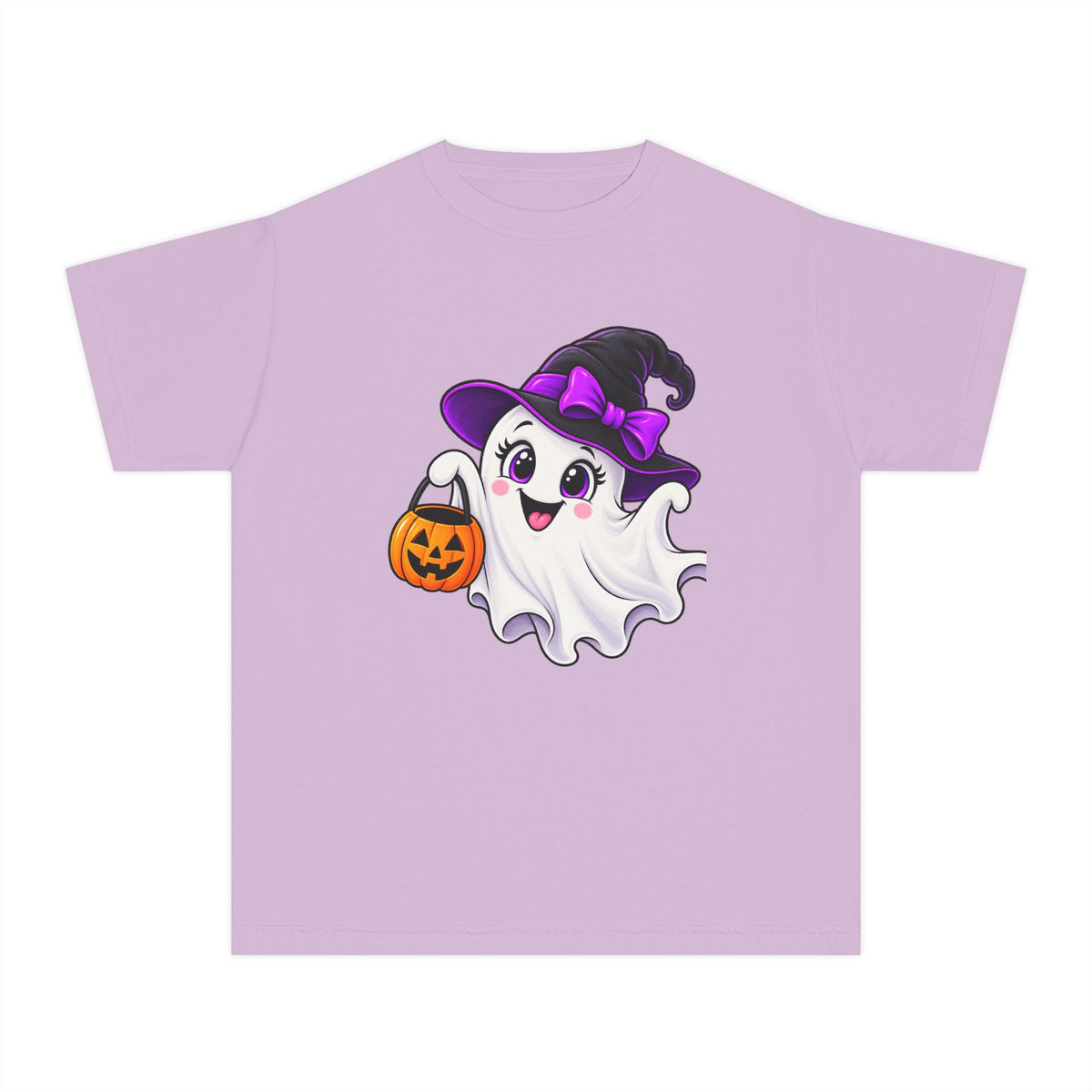 Little Boo Halloween T-Shirt - Cute Ghost Youth Shirt