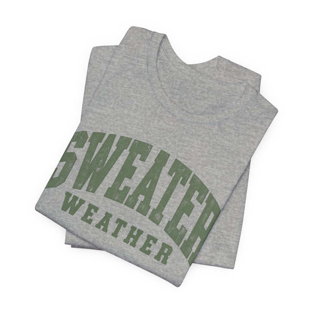 Sweater Weather T-Shirt - Vintage Collegiate Fall Tee