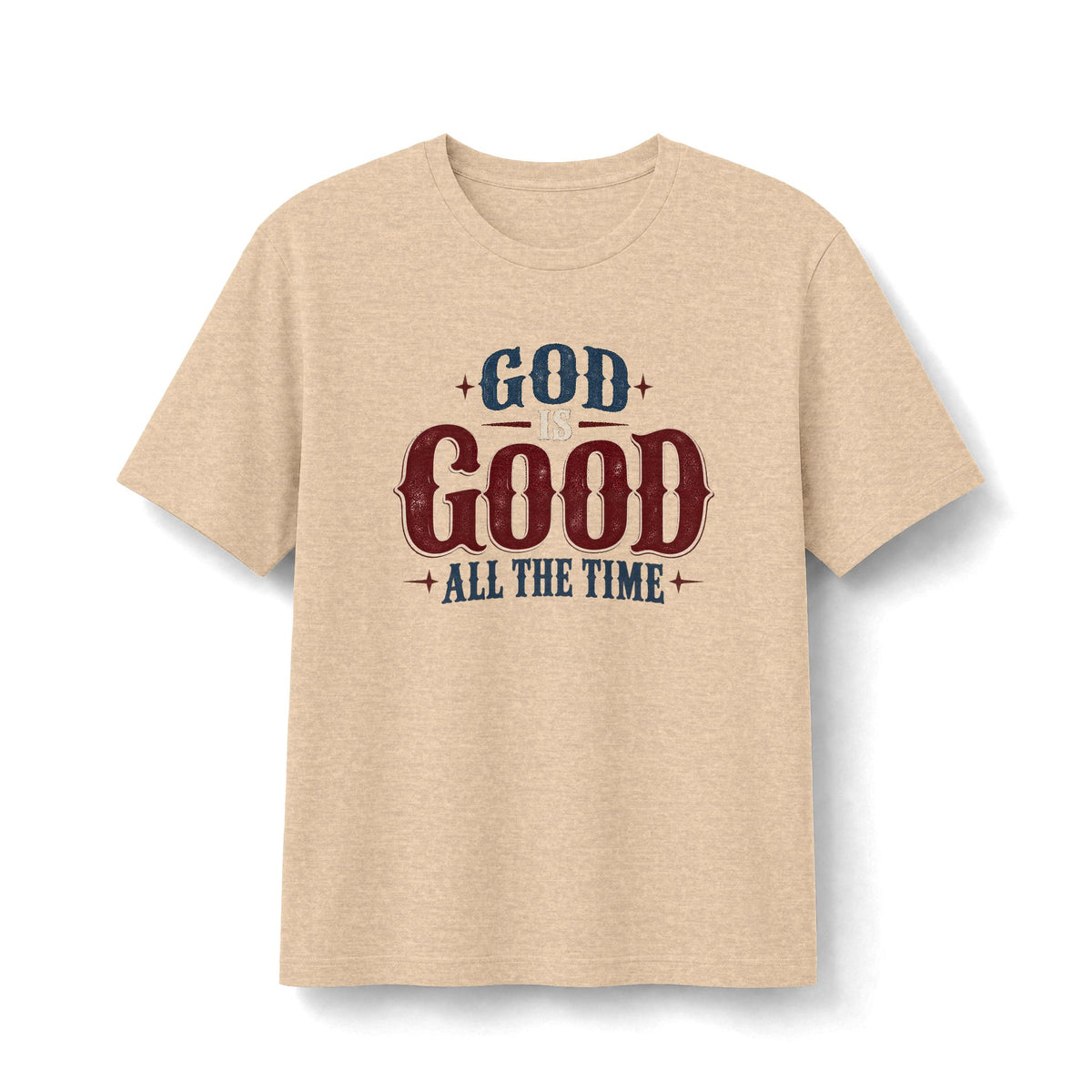 God Is Good All the Time Retro Faith Tee