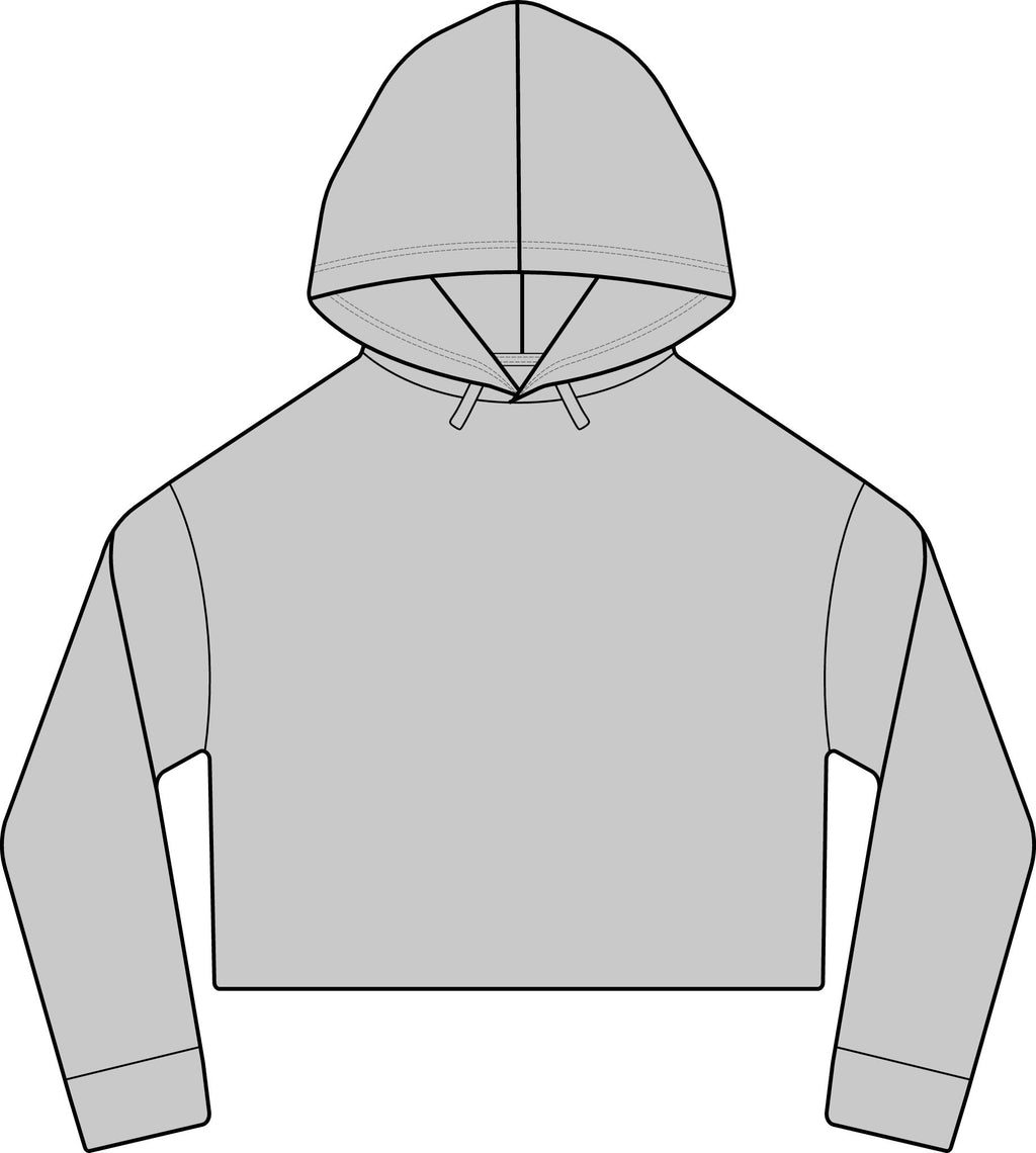 Football Bow Crop Hoodie Glitter Game Day Cherry Sweatshirt
