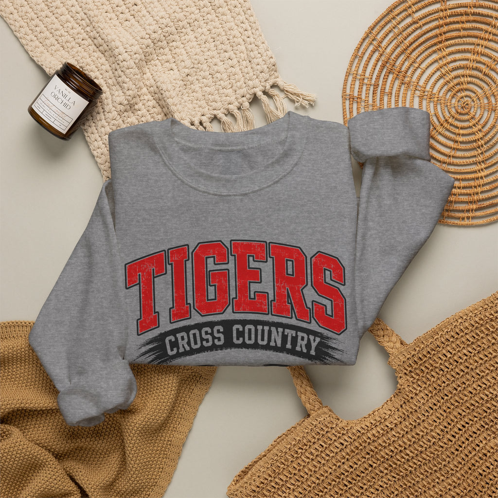 TIGERS Cross Country Crewneck Sweatshirt