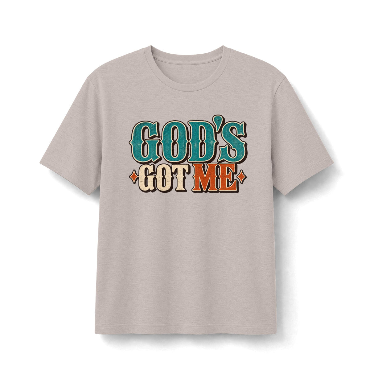 God's Got Me Retro Christian T-Shirt