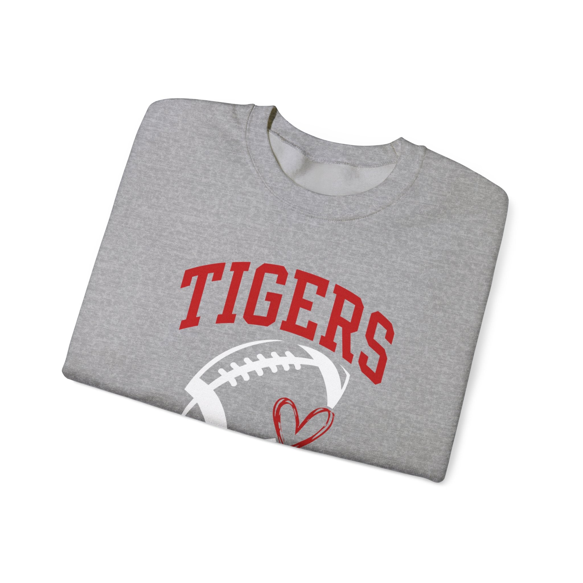 Tigers Football Crewneck Sweatshirt/Game Day Spirit Wear