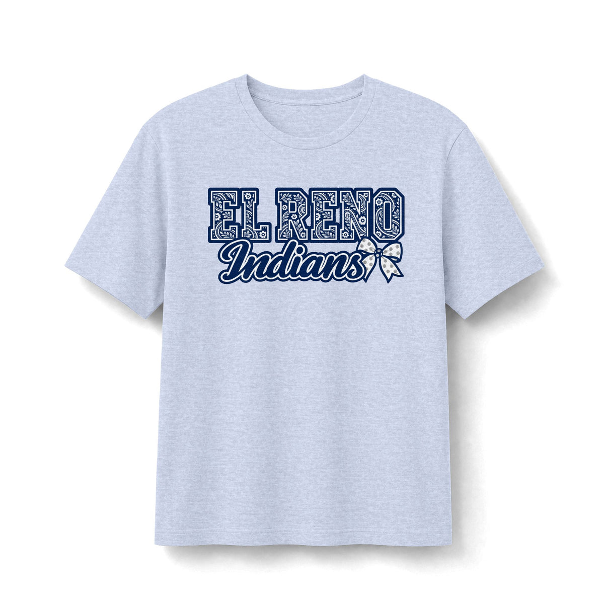 El Reno Indians Patterned Graphic Tee