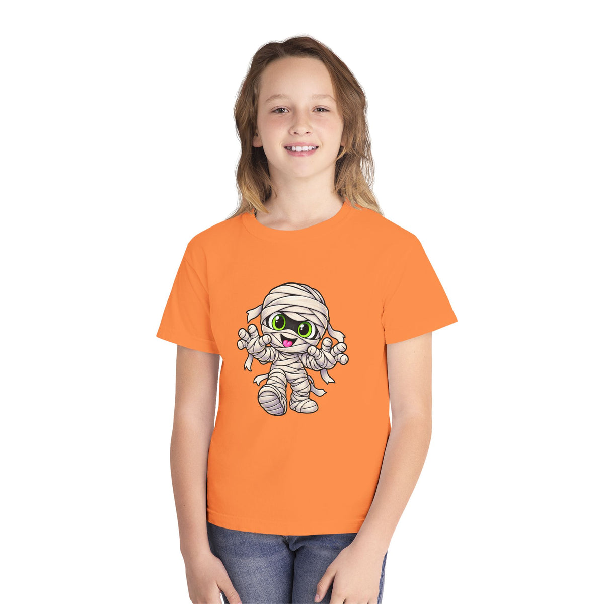 Cute Mummy Halloween T-Shirt - Spooky Youth Tee