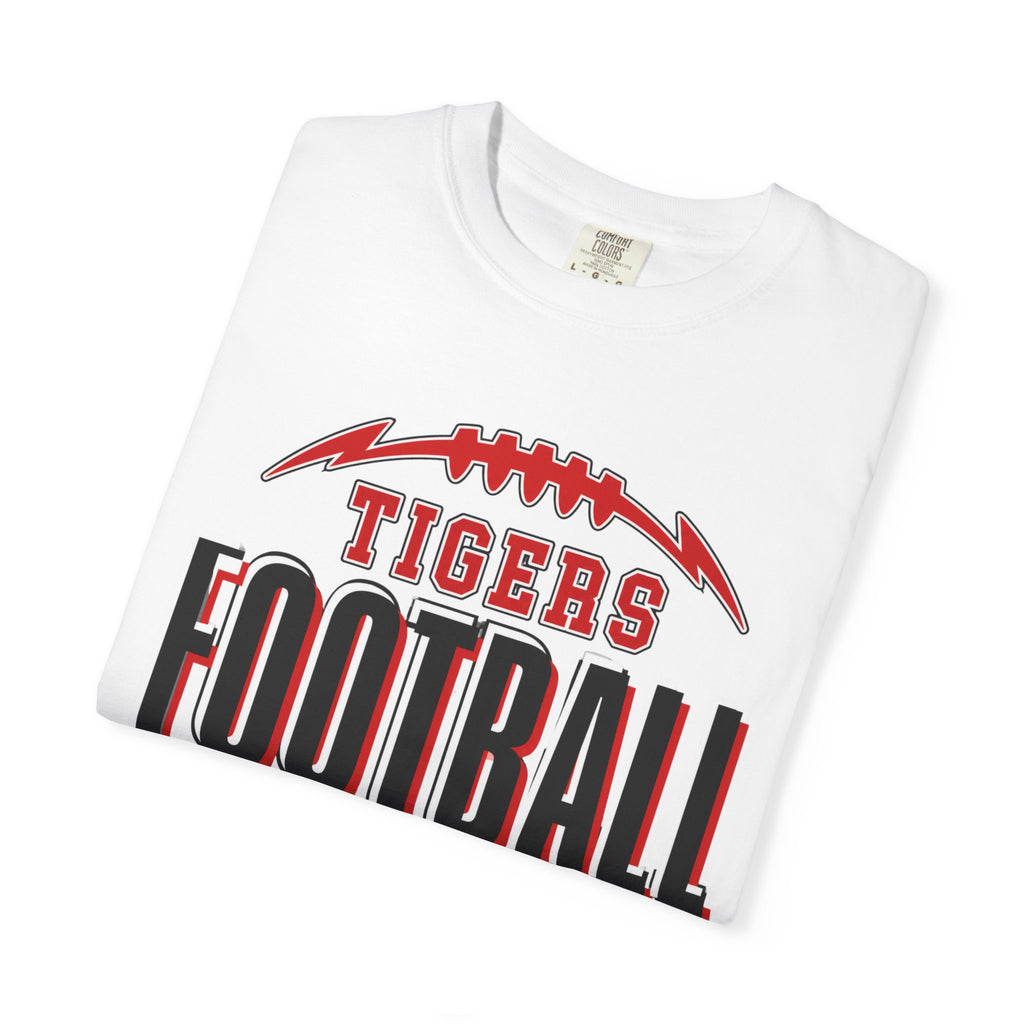Tigers Football Comfort Colors Tee