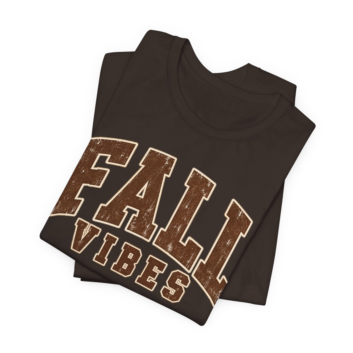 Fall Vibes T-Shirt - Vintage Collegiate Autumn Graphic Tee