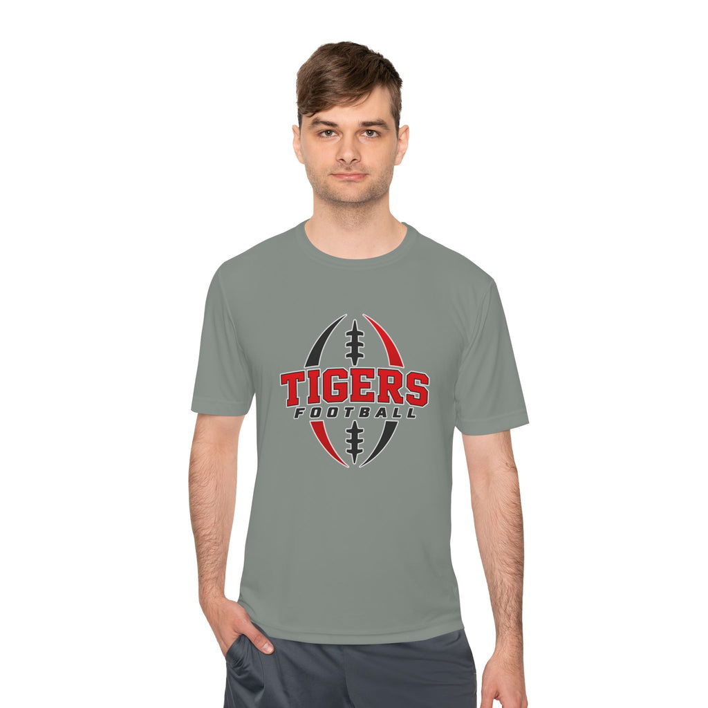 Tigers Football Moisture-Wicking Tee