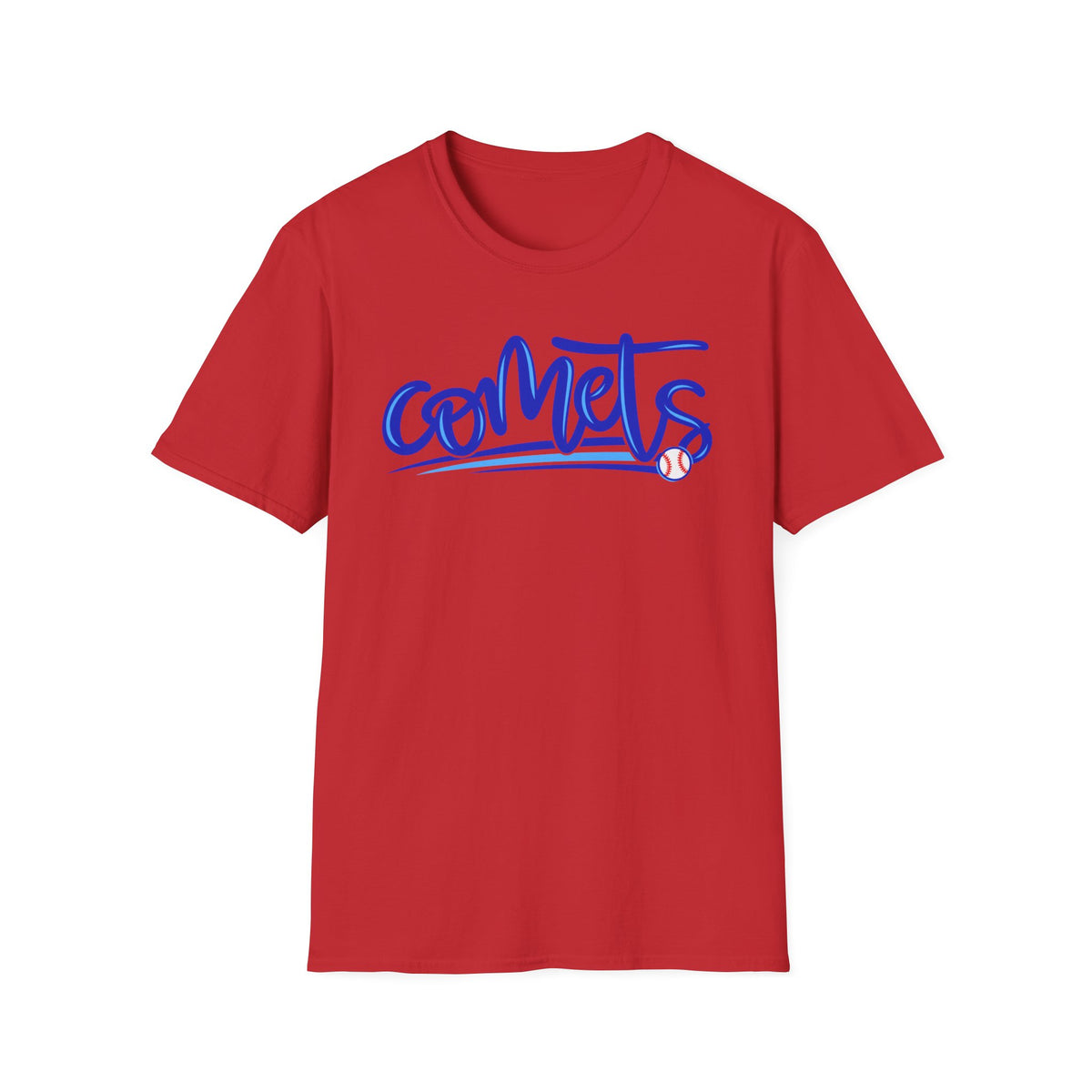 Comets Baseball Softstyle Tee