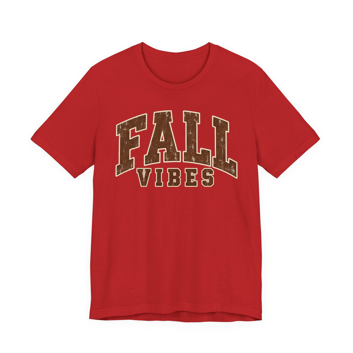 Fall Vibes T-Shirt - Vintage Collegiate Autumn Graphic Tee