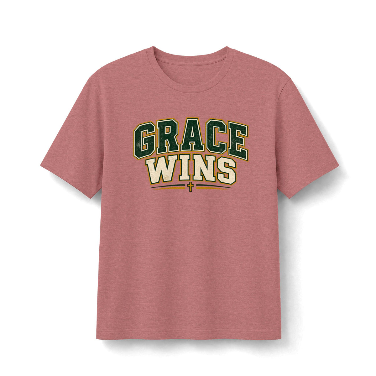 Grace Wins Vintage Christian T-Shirt