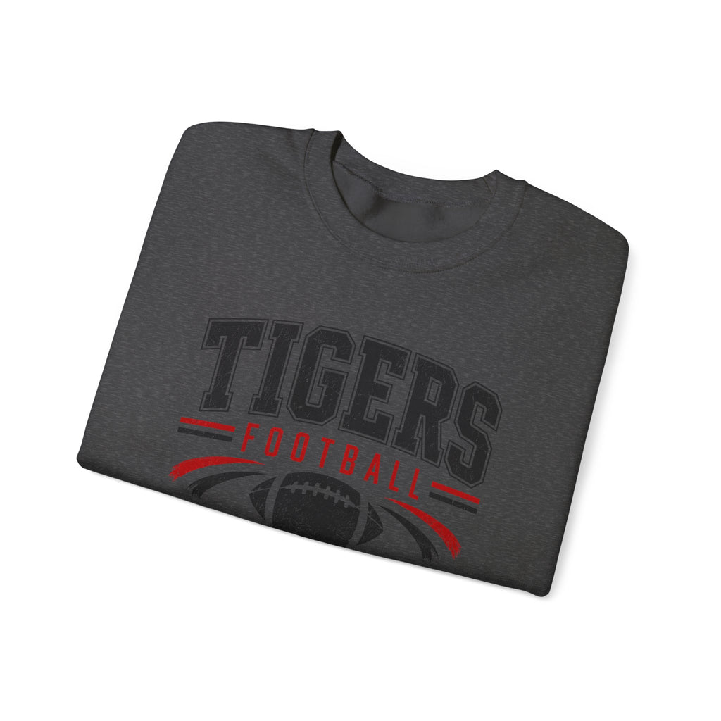 Tigers Football Vintage Logo Sweatshirt | Team Spirit Pullover