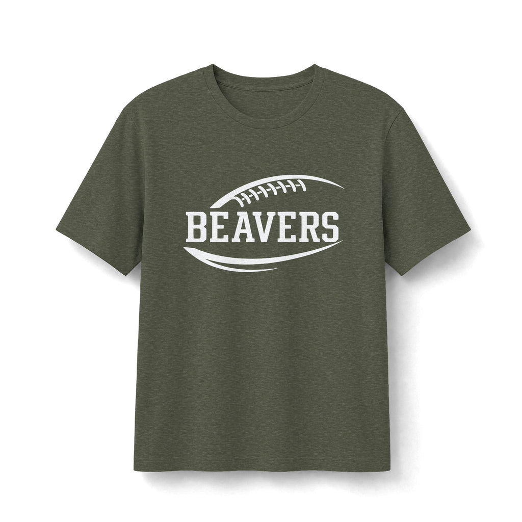 Beavers Football Tee-Vintage Collegiate CVC