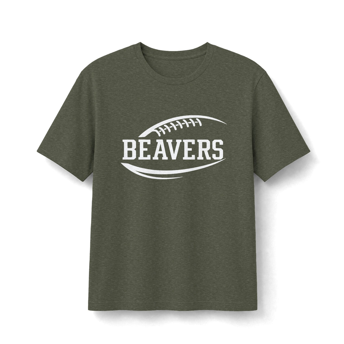 Beavers Football Tee-Vintage Collegiate CVC