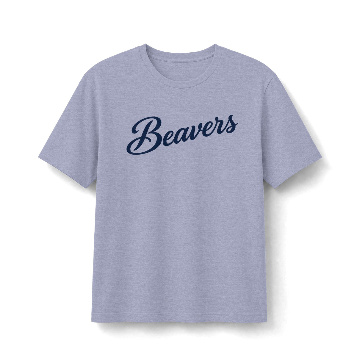 Beavers Script Tee - Vintage Script Collegiate Bella+Canvas CVC