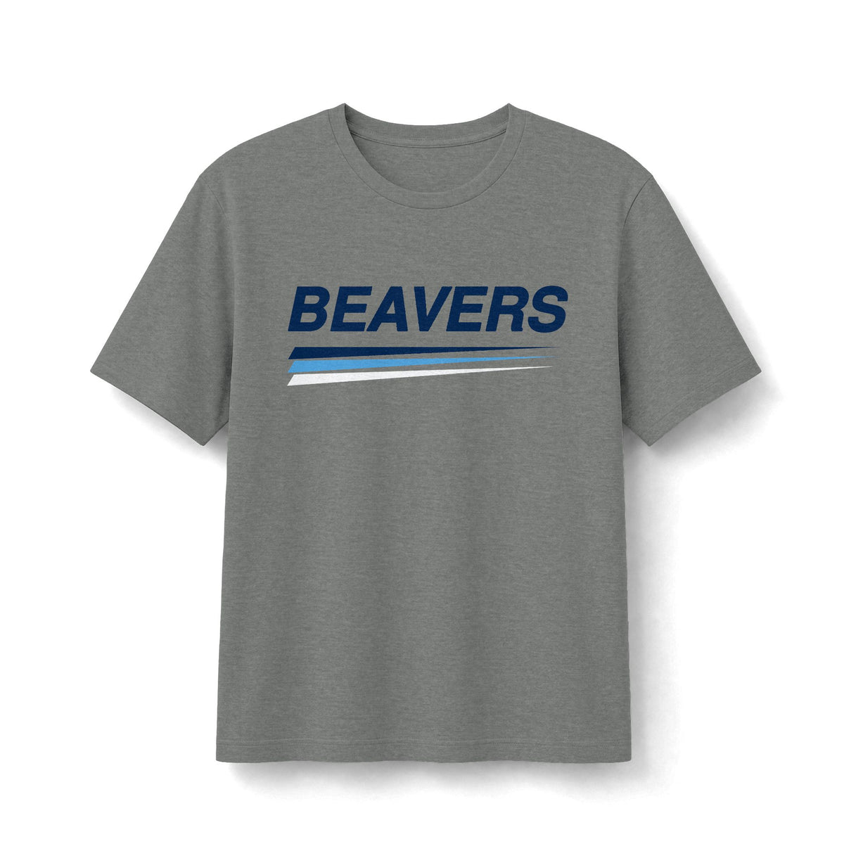 Beavers Triple Stripe Bella+Canva Tee