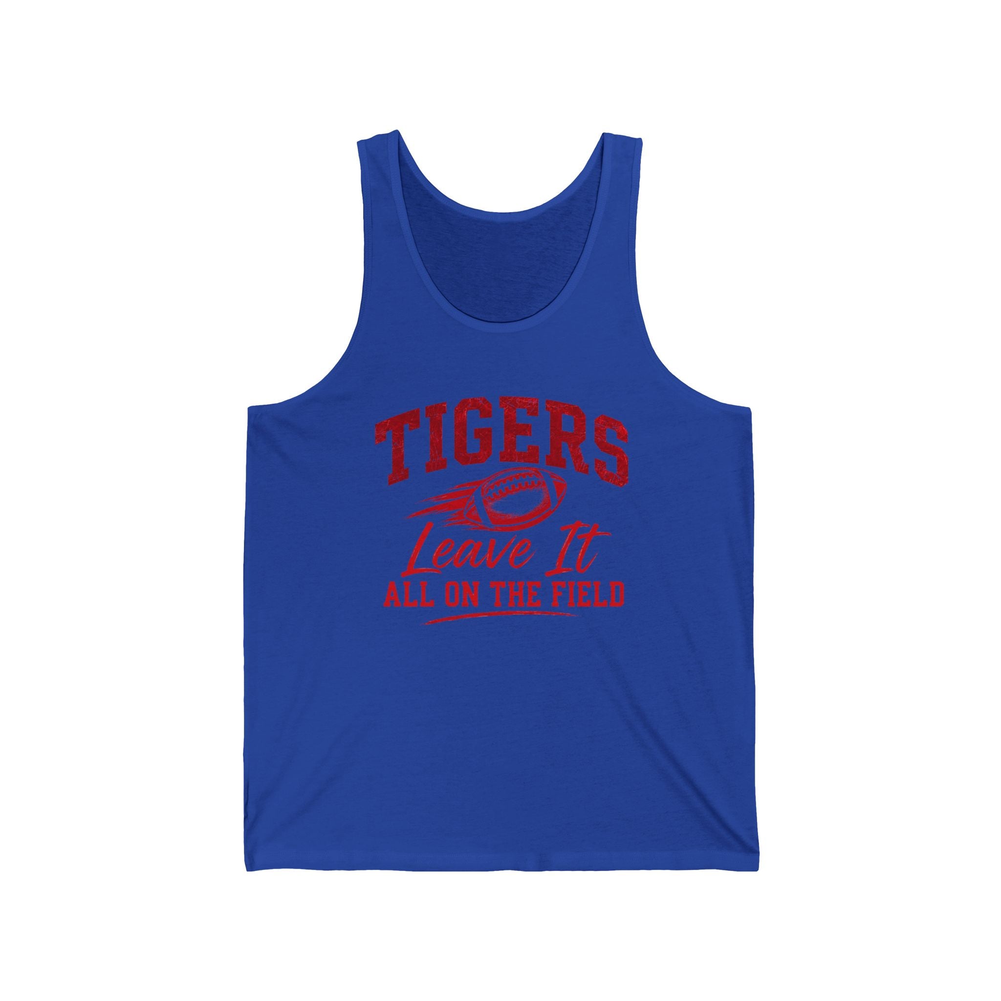 Tigers Leave It All On the Field Football Tank