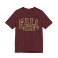 Fall Vibes T-Shirt - Vintage Collegiate Autumn Graphic Tee