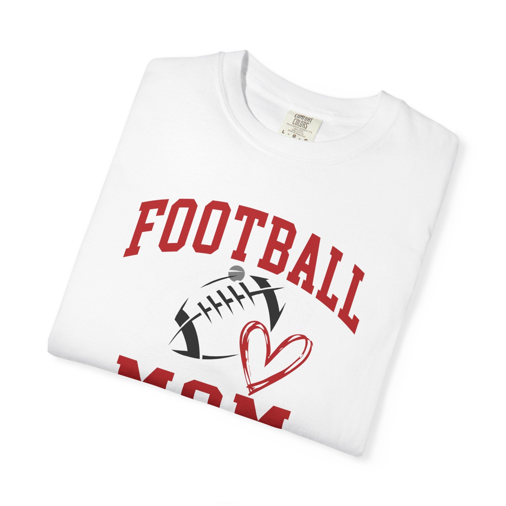 Football Mom Garment-Dyed T-Shirt