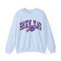 Buffalo Bills Patterned Game Day Crewneck Sweatshirt