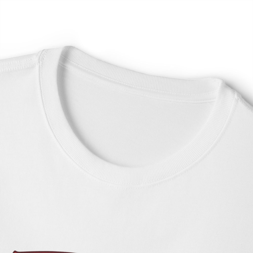Tigers Script Tee | White oversized boxy T-shirt