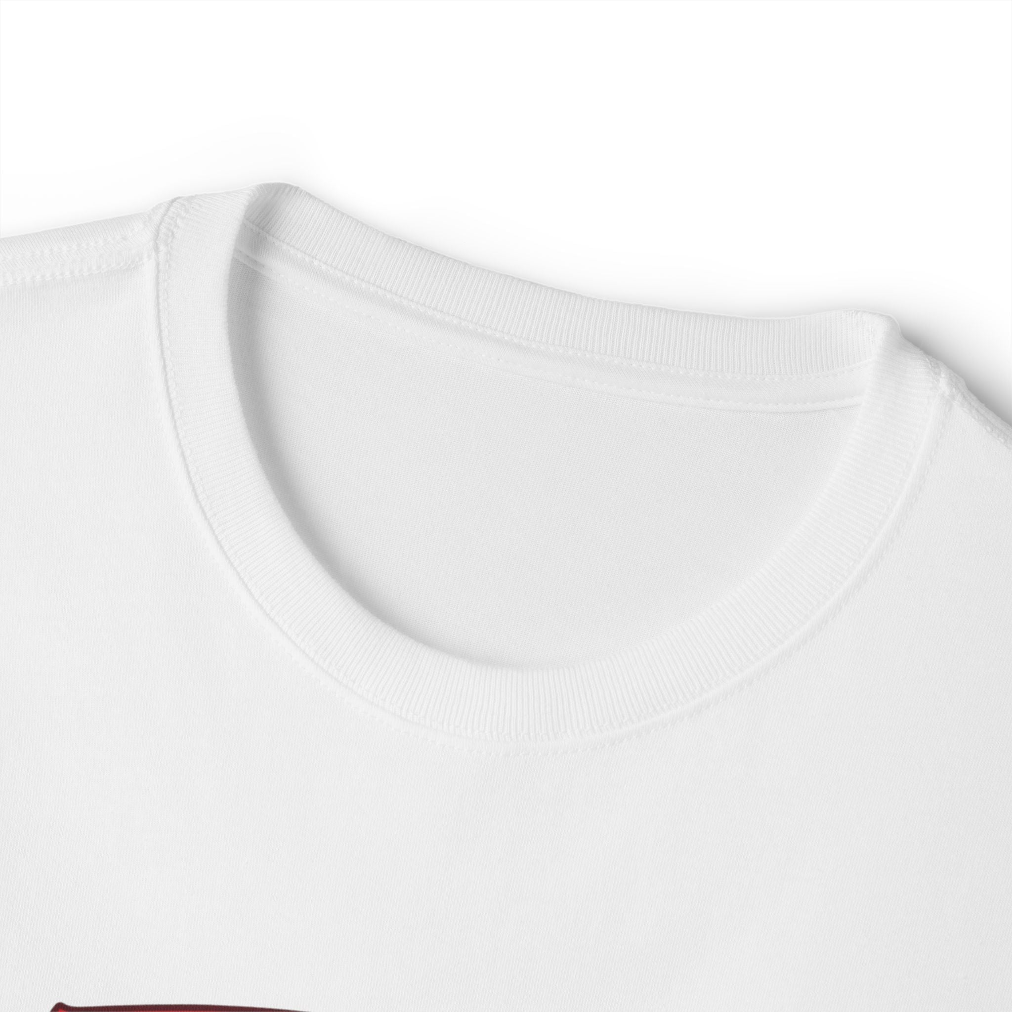 Tigers Script Tee | White oversized boxy T-shirt
