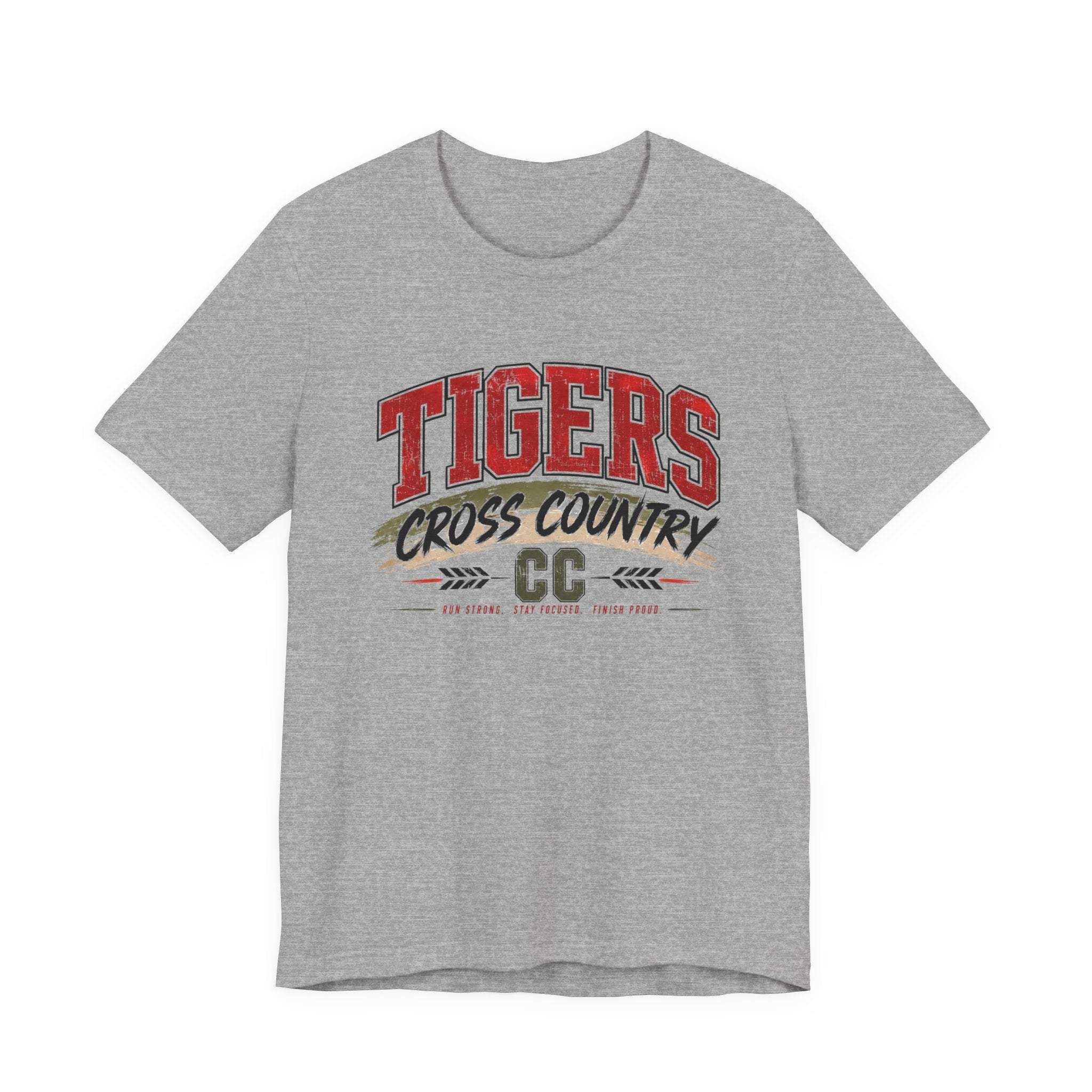 Tigers Cross Country CC Team Tee