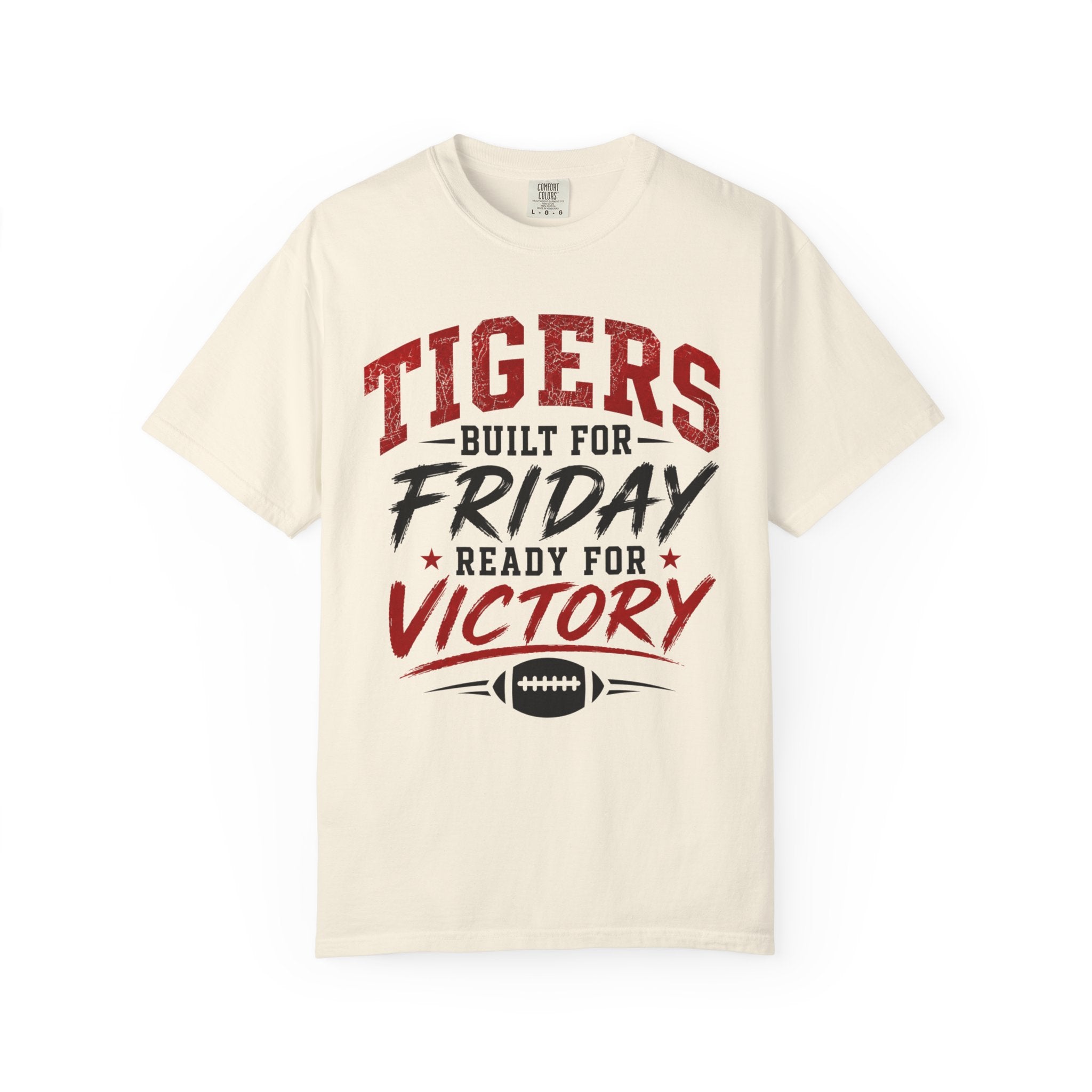Tigers Built for Friday Football T-Shirt — Ready for Victory
