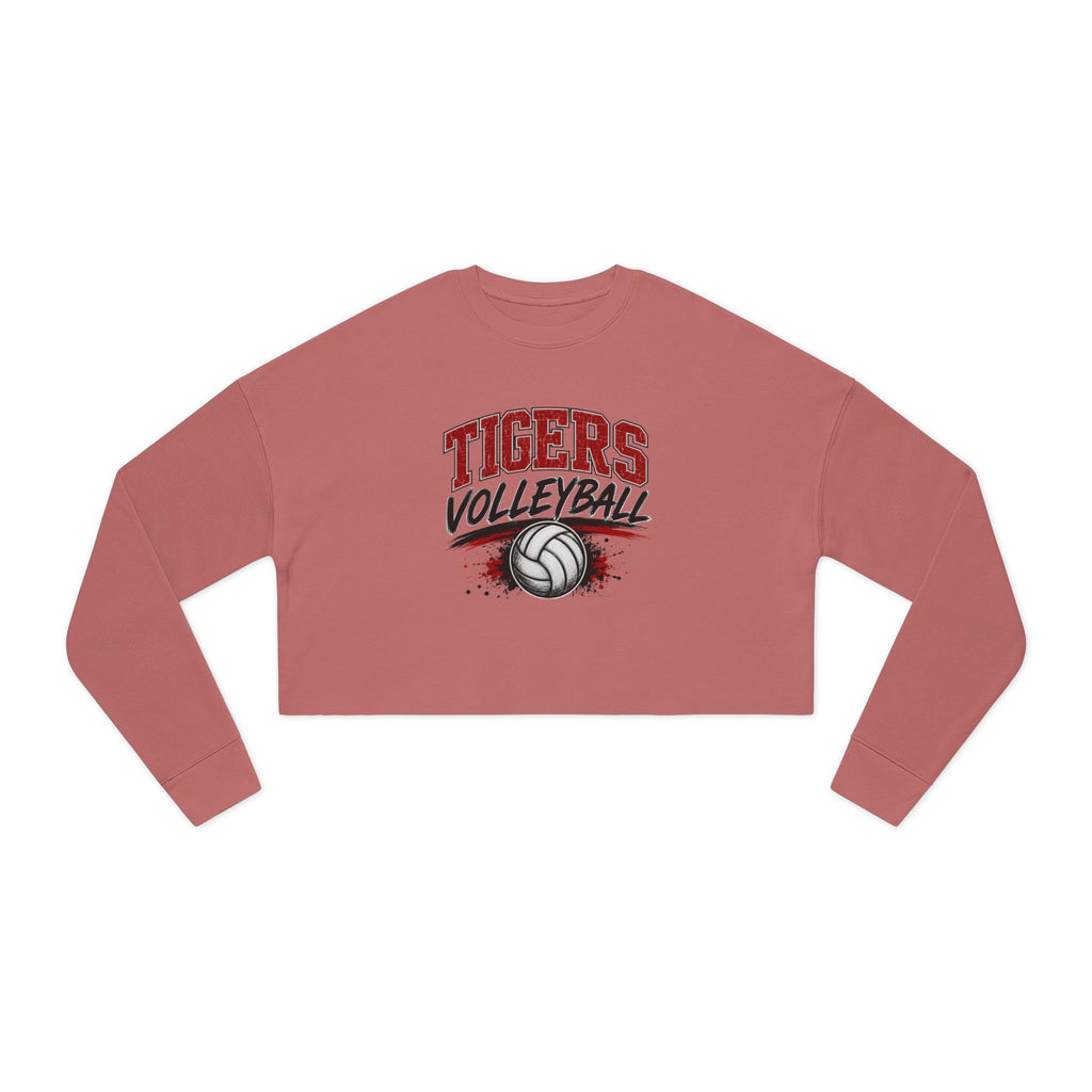 Tigers Volleyball Cropped Sweatshirt