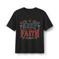 Keep The Faith Retro Christian T-Shirt