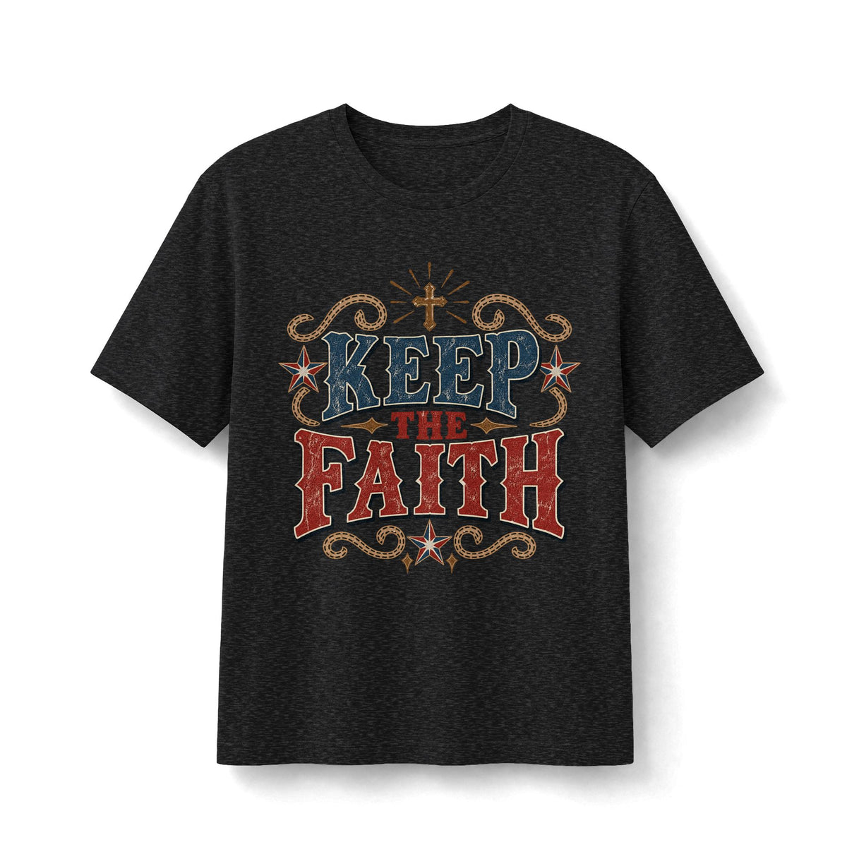 Keep The Faith Retro Christian T-Shirt