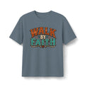 Walk by Faith Retro Christian Tee