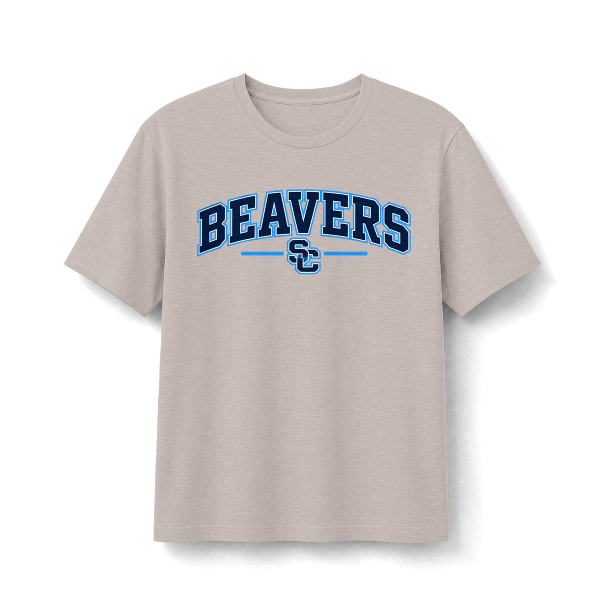Beavers SC Logo Tee - Collegiate School Spirit Short Sleeve