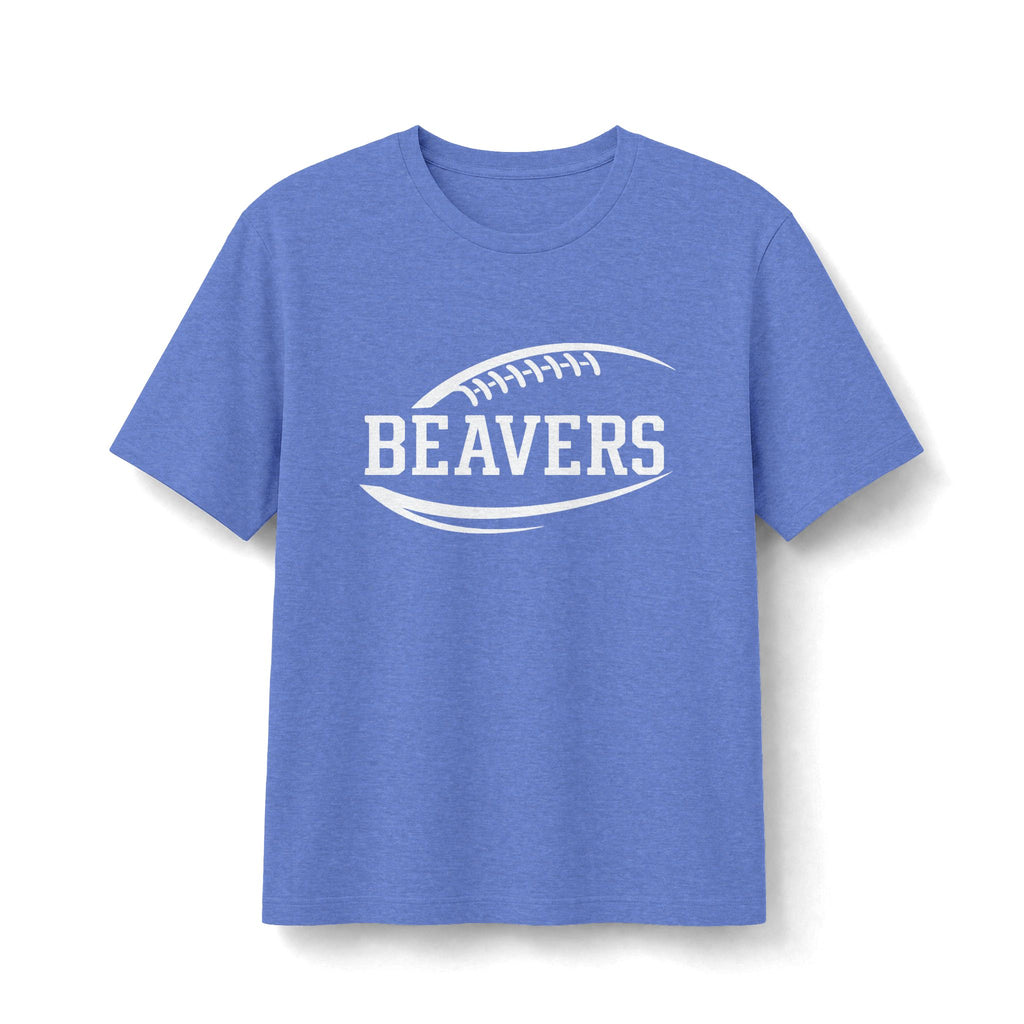Beavers Football Tee-Vintage Collegiate CVC
