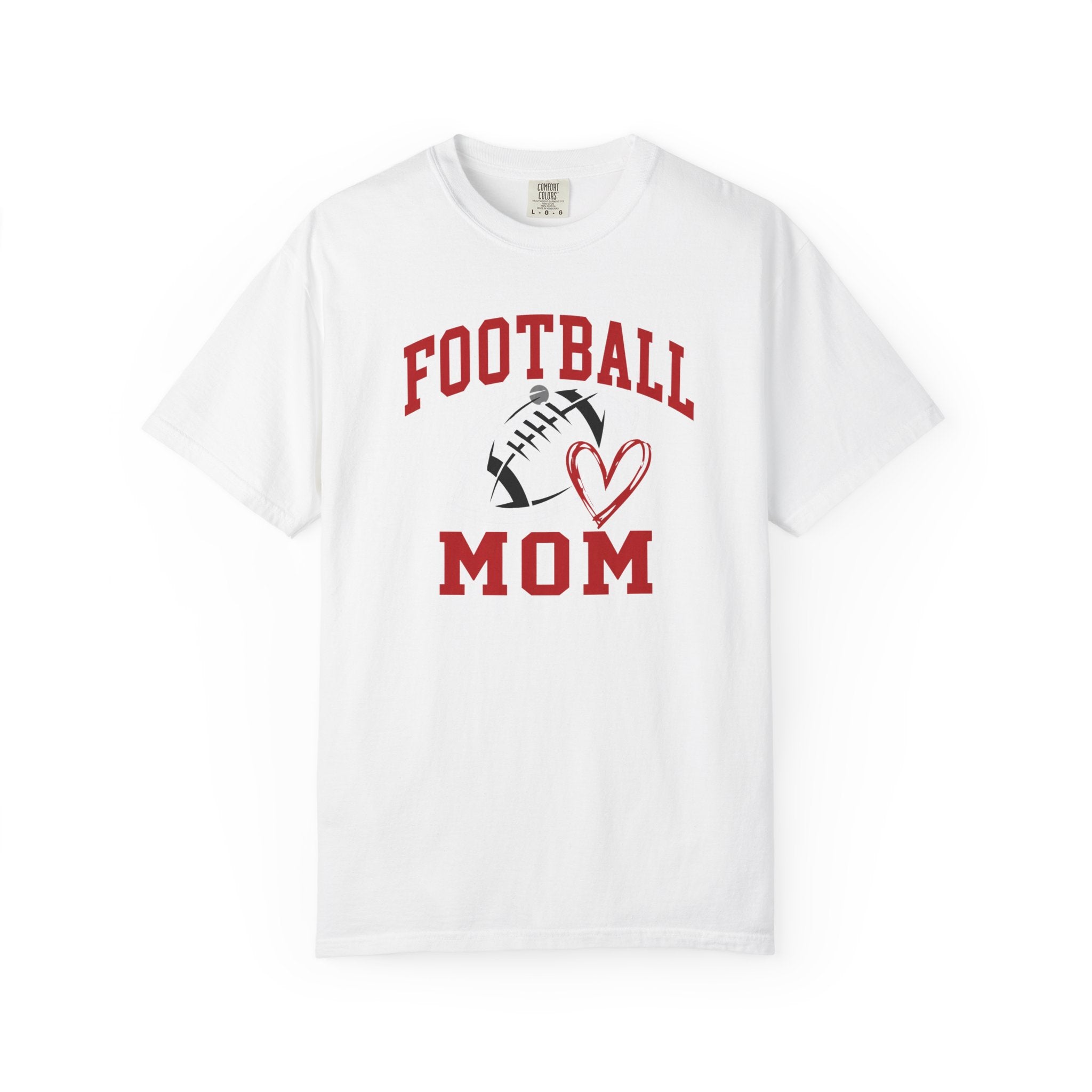 Football Mom Garment-Dyed T-Shirt