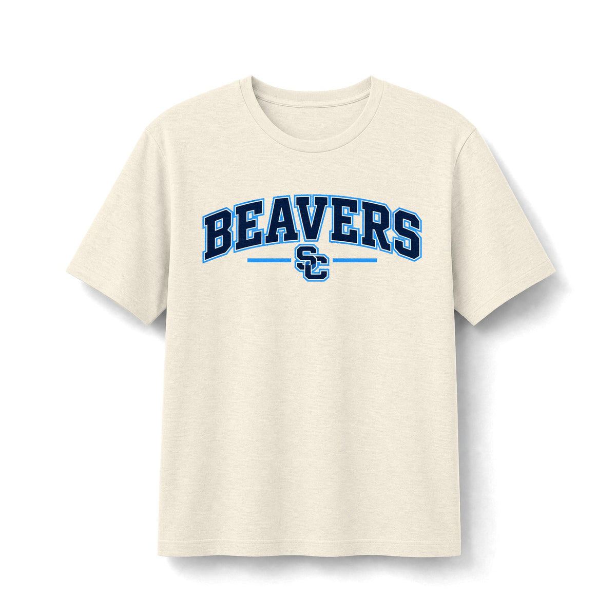 Beavers SC Logo Tee - Collegiate School Spirit Short Sleeve