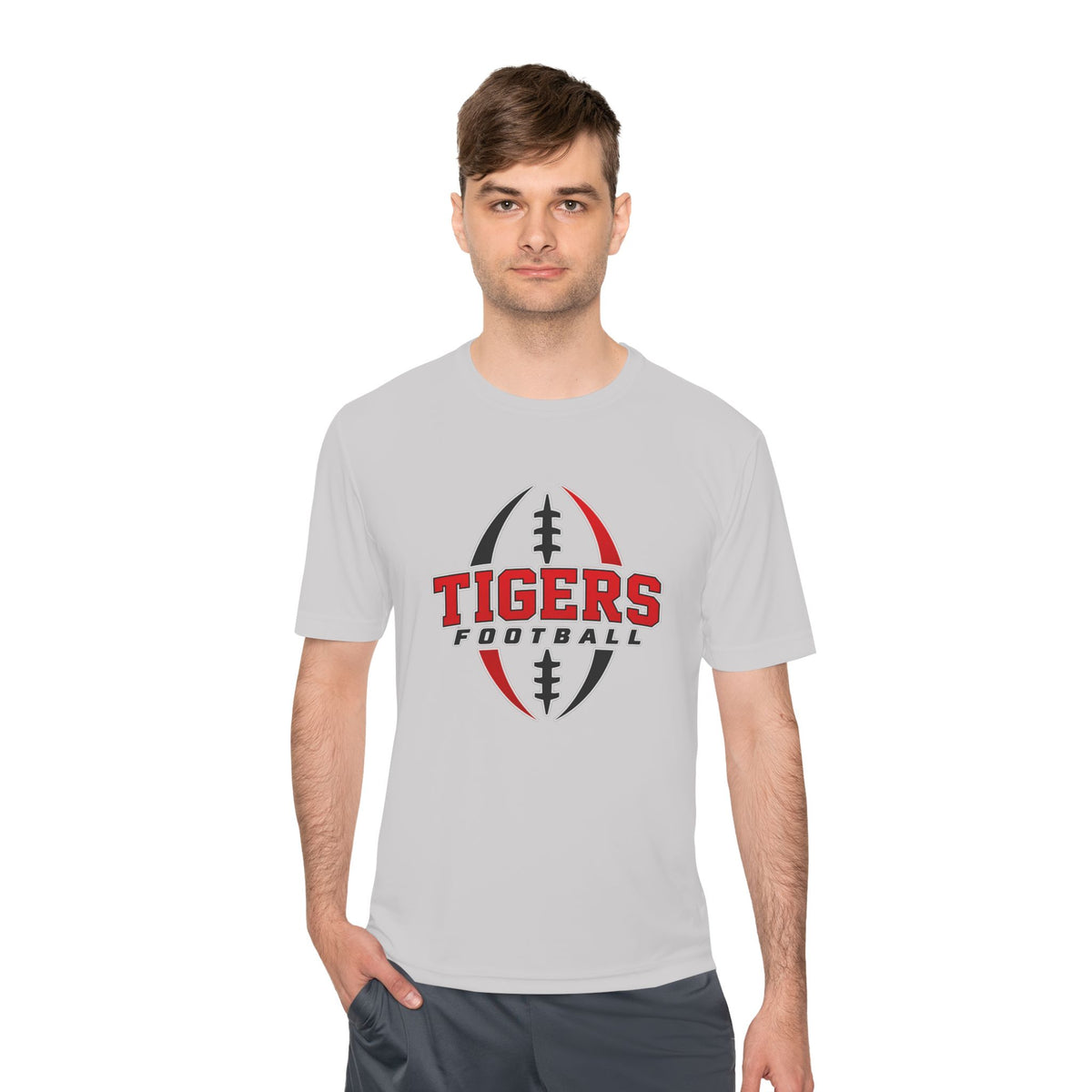 Tigers Football Moisture-Wicking Tee