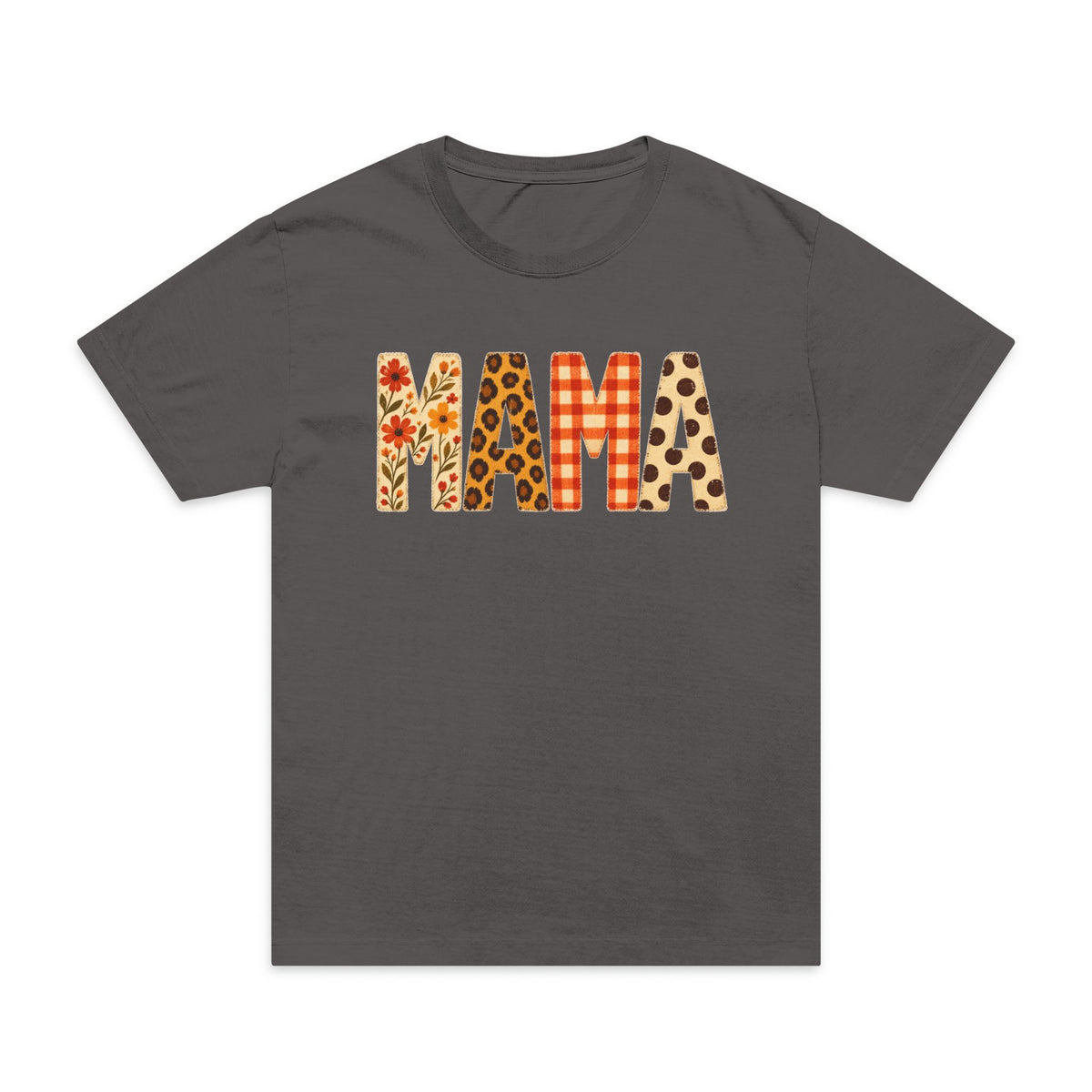Fall Pattern MAMA Oversized T-Shirt