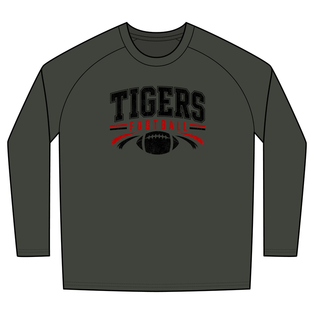 Tigers Football Long Sleeve Tee