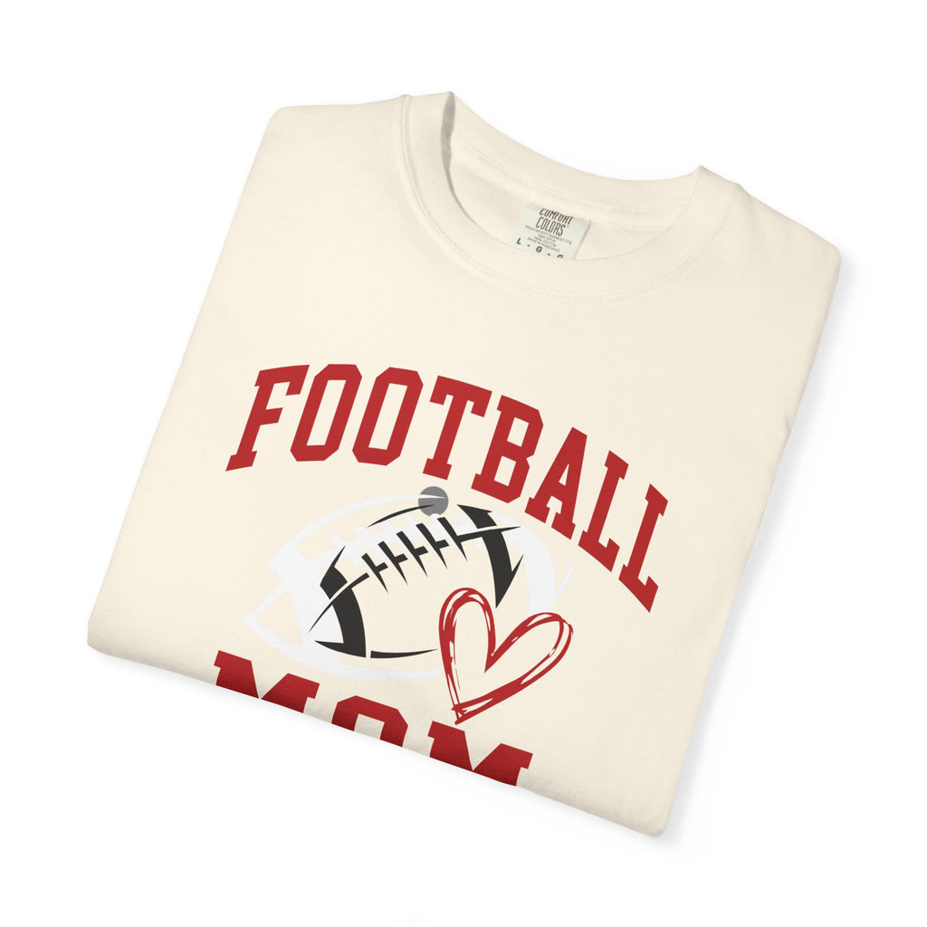 Football Mom Garment-Dyed T-Shirt