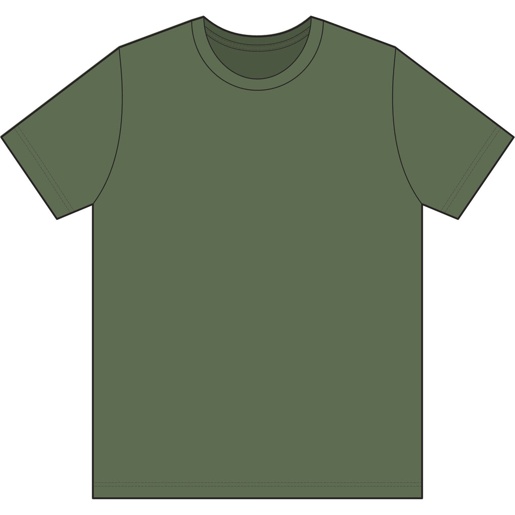 Broncos Football Tee — Red Logo Graphic T‑Shirt