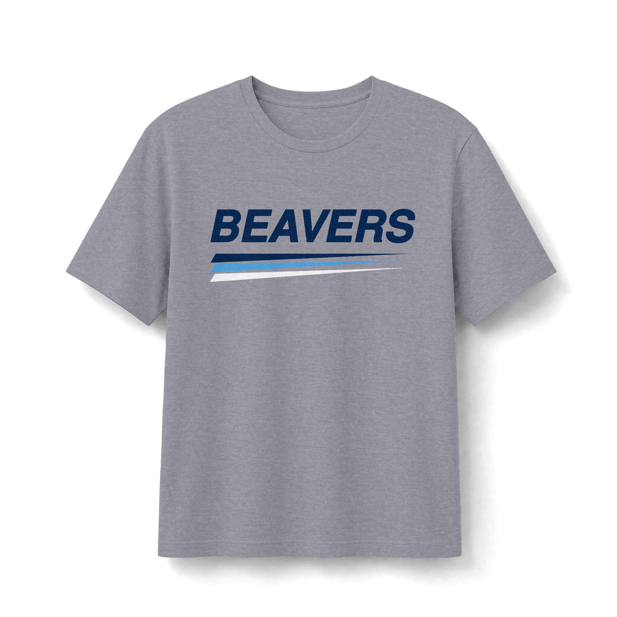 Beavers Triple Stripe Bella+Canva Tee