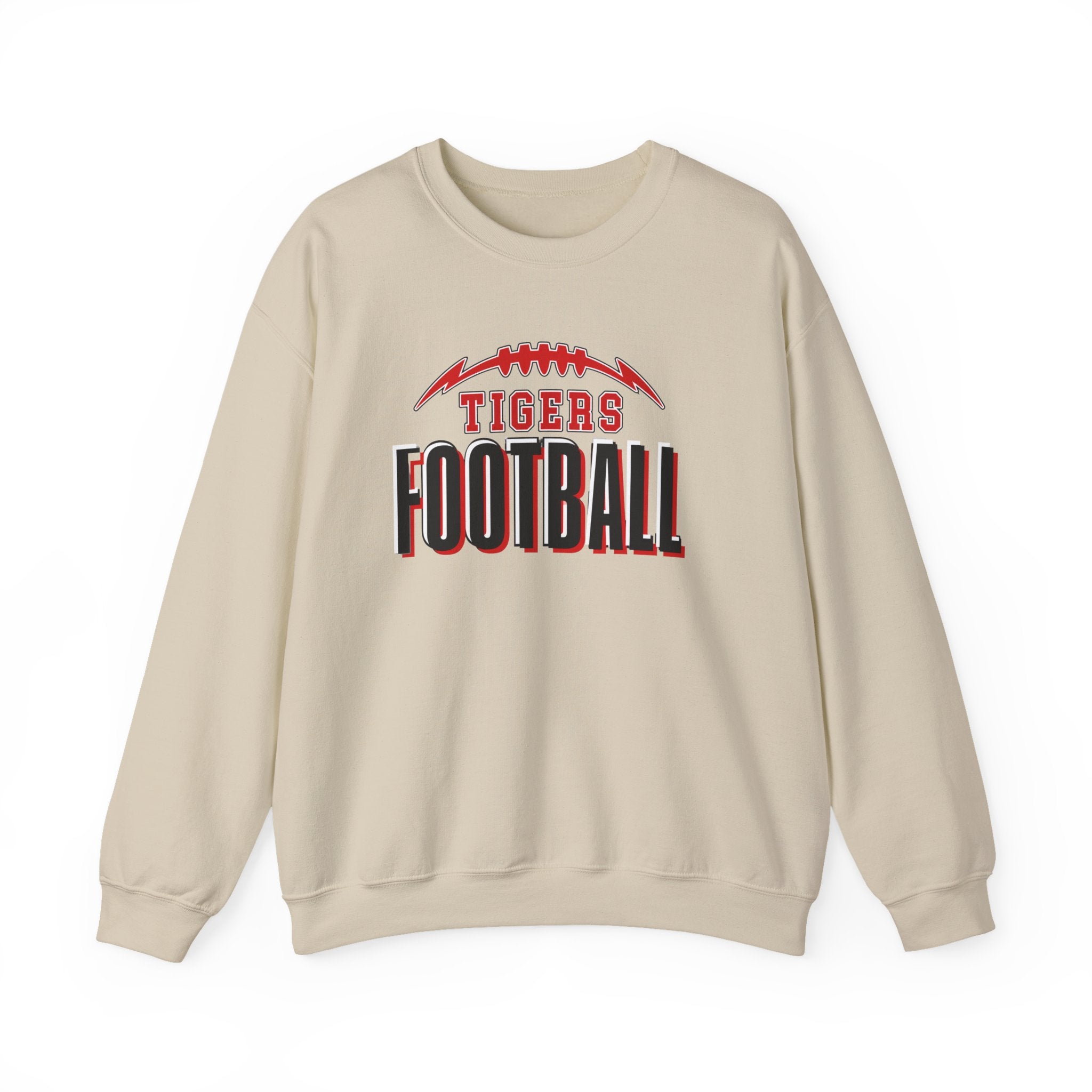 Tigers Gridiron Throwback Crewneck