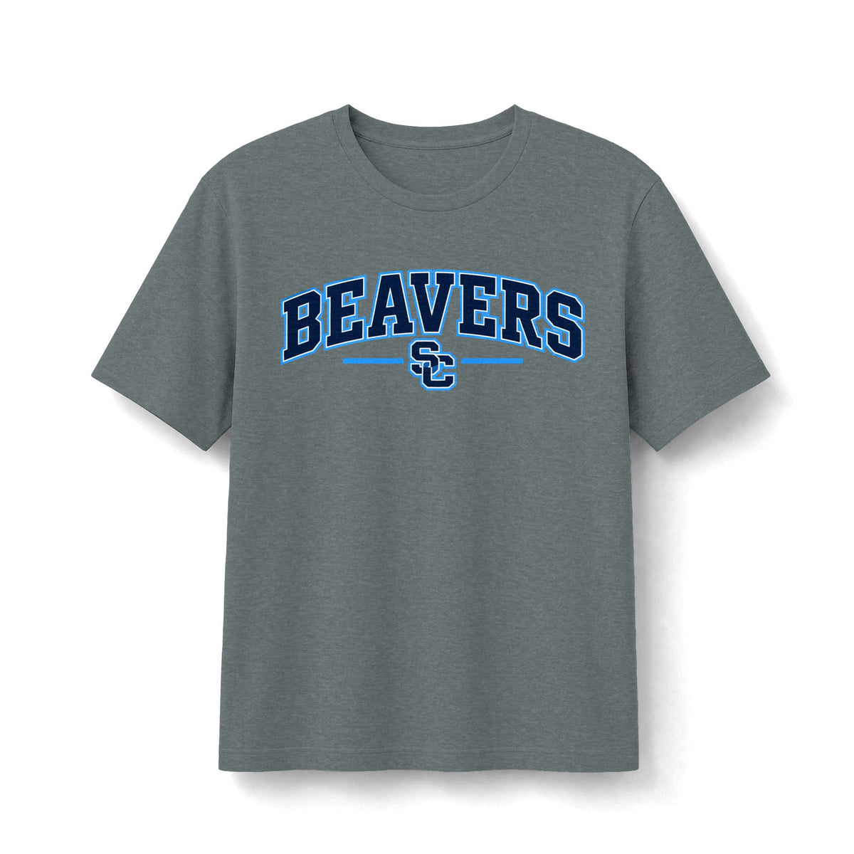 Beavers SC Logo Tee - Collegiate School Spirit Short Sleeve