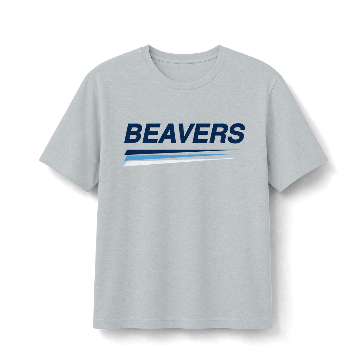 Beavers Triple Stripe Bella+Canva Tee