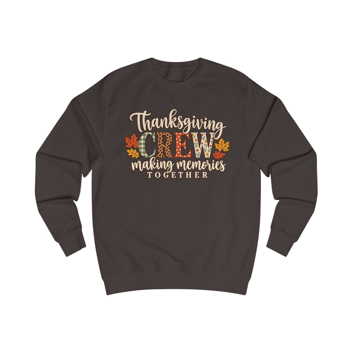 Thanksgiving Crew Sweatshirt – Family Gathering Holiday Pullover