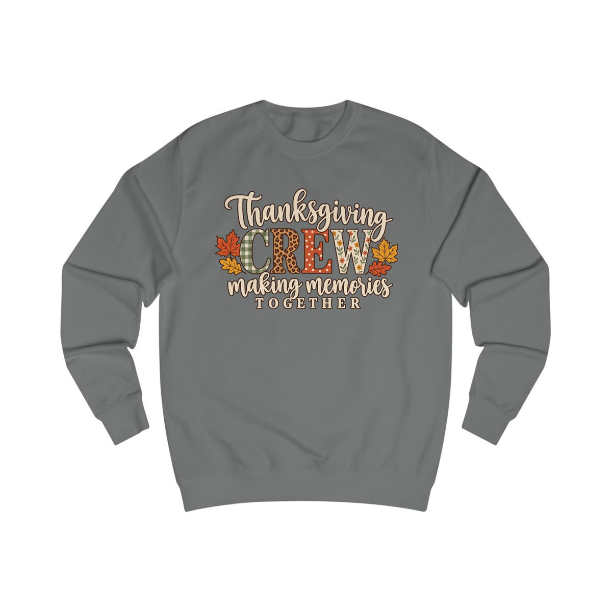 Thanksgiving Crew Sweatshirt – Family Gathering Holiday Pullover