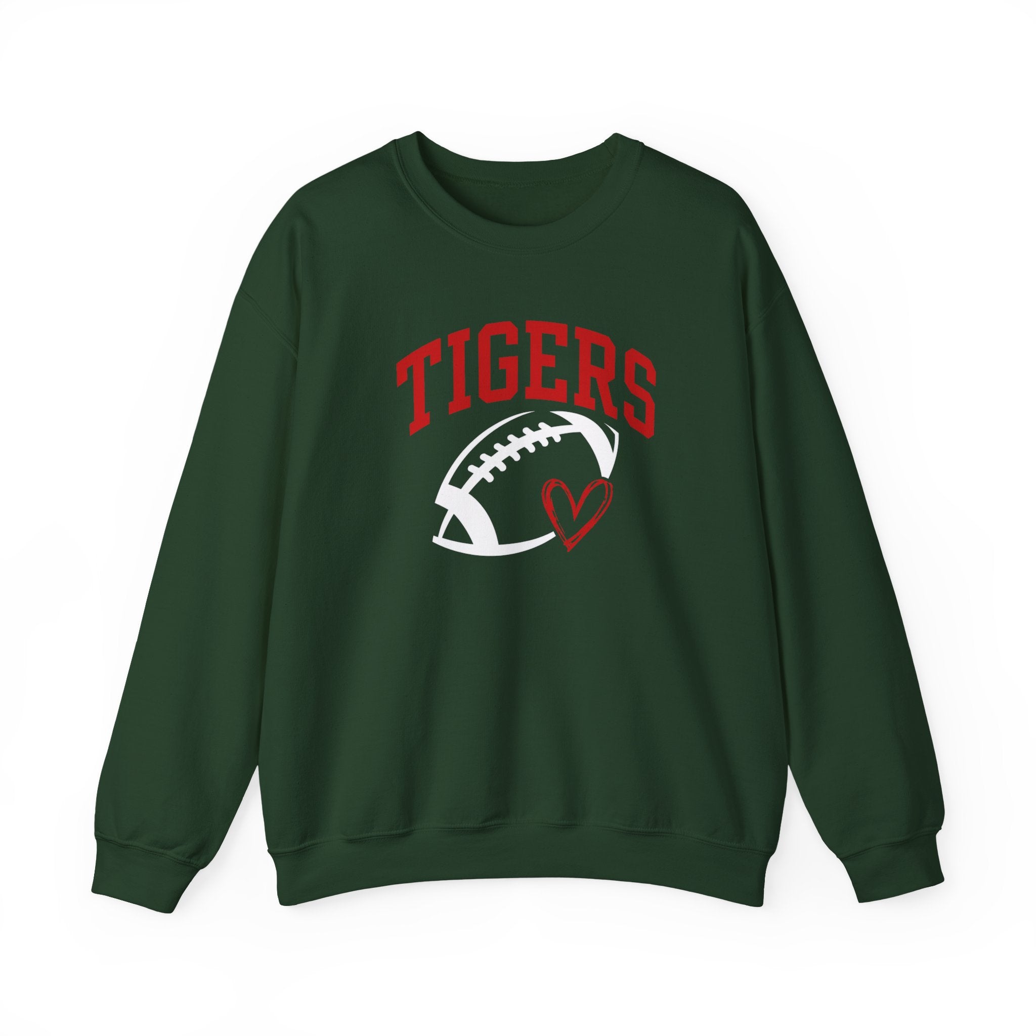 Tigers Football Crewneck Sweatshirt/Game Day Spirit Wear